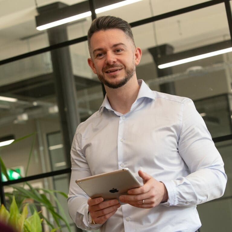 Distinct legal recruiter James Hales